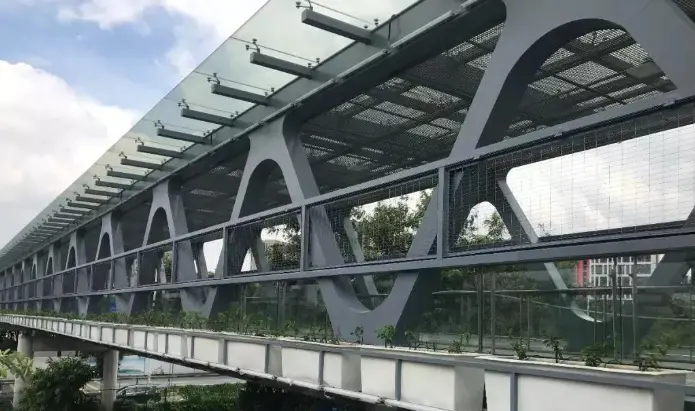 西藏加油站网架加工