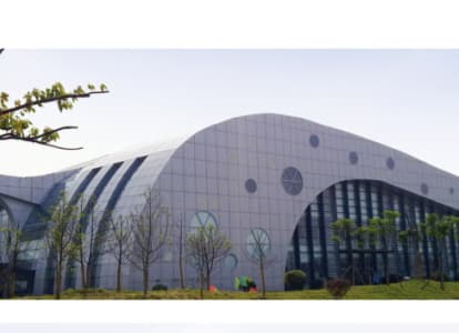 西藏会议中心外景网架工程